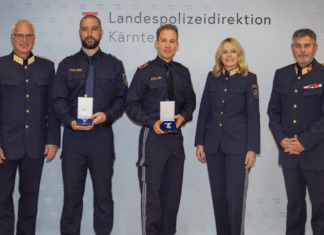 Festakt in der Landespolizeidirektion: Verdiente Auszeichnungen, neue Bestellungen und ein Abschied in den Ruhestand