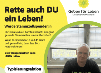 Dein Einsatz kann Leben retten: Typisierungsaktion als Stammzellspender:in im LKH Laas!