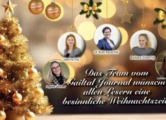 Das Gailtal Journal wünscht frohe Festtage und einen gelungenen Start ins Jahr 2026