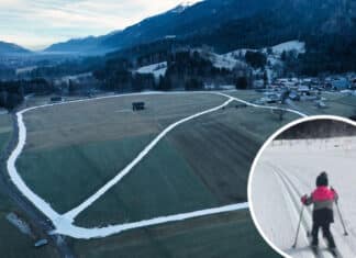 Sportlich ins neue Jahr: Kinder-Langlaufkurs im klassischen Stil auf der Loipe in Nölbling!