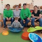 Bewegung für den guten Zweck: Das Christkind war bei Noah!