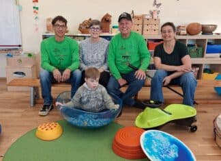 Bewegung für den guten Zweck: Das Christkind war bei Noah!