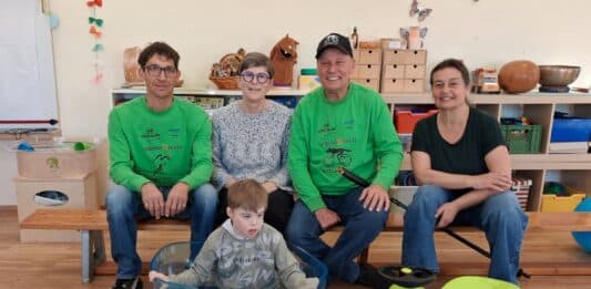 Bewegung für den guten Zweck: Das Christkind war bei Noah!