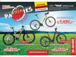 Saisonstart beim Bikeparadies – die neue Gravel- und Rennradserie von KTM mit tollen Angeboten!
