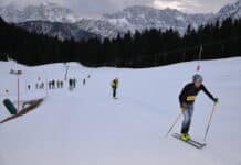 Skibergsteiger sind startklar