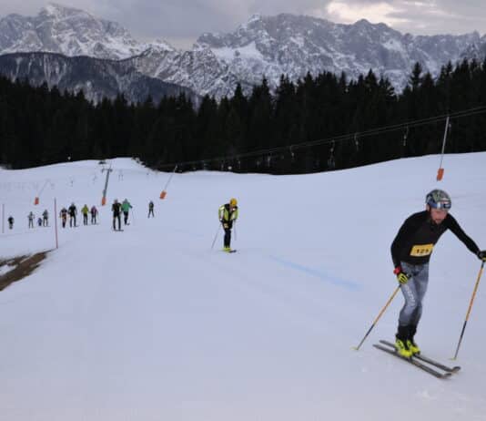 Skibergsteiger sind startklar