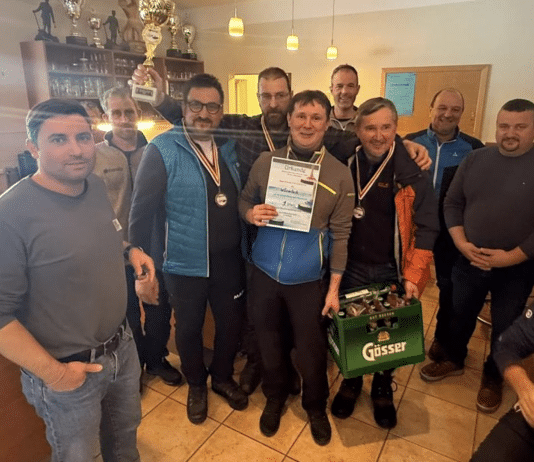 Freiwillige Feuerwehr Würmlach ist neuer Abschnitts-Eisstockmeister 2025