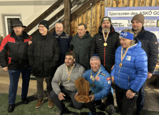 Eisstockturnier vom Abschnitt Dreiländerecke: Feuerwehr Siebenbrünn – Riegersdorf sichert sich den Sieg!