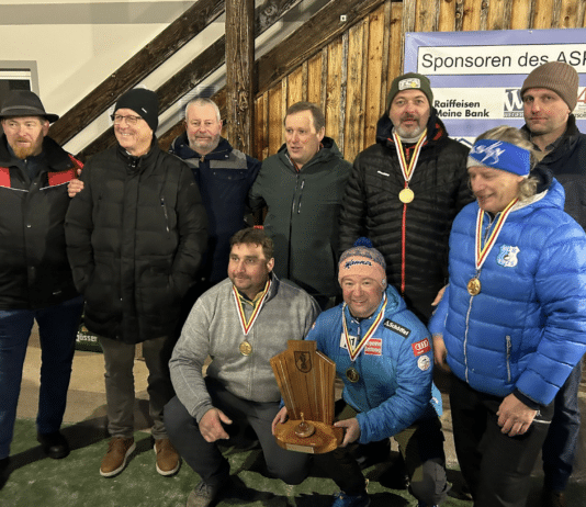 Eisstockturnier vom Abschnitt Dreiländerecke: Feuerwehr Siebenbrünn – Riegersdorf sichert sich den Sieg!