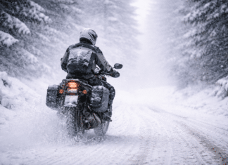Motorradtour im Schnee: Italiener stürzt in Osttirol 14 Meter über Abhang