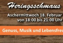 Heringsschmaus in der Südrast Dreiländerecke: Genussvoller Aschermittwoch am 18. Feber 2026