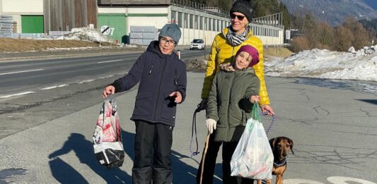 Empörung: Ein kurzer Spaziergang – ein riesiger Sack Müll