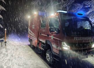 Technischer Einsatz nach Schneefall in Bodenhof