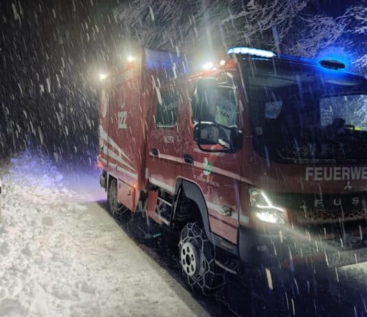 Technischer Einsatz nach Schneefall in Bodenhof