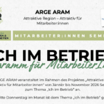 ARGE ARAM 2026: Neues Aus- und Weiterbildungsprogramm für die Region
