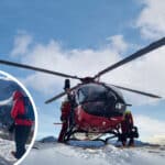 Alpinunfall am Nassfeld: Skitourengeherin (28) per Notarzthubschrauber geborgen