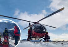 Alpinunfall am Nassfeld: Skitourengeherin (28) per Notarzthubschrauber geborgen