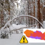 Warnstufe erhöht – Italientief bringt winterliche Bedingungen bis in tiefe Lagen