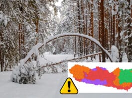 Warnstufe erhöht – Italientief bringt winterliche Bedingungen bis in tiefe Lagen