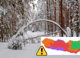 Warnstufe erhöht – Italientief bringt winterliche Bedingungen bis in tiefe Lagen