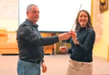 Taktstockübergabe beim MV Reißkofel-Reisach