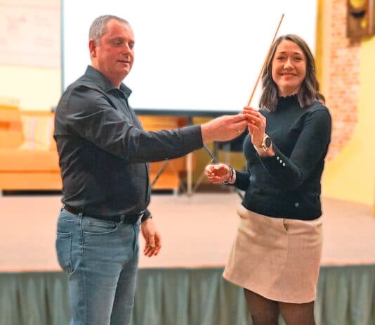 Taktstockübergabe beim MV Reißkofel-Reisach