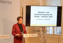 Entwicklungsplan für Pflege in Kärnten bis 2035 vorgelegt
