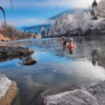 Sie trotzen der Kälte