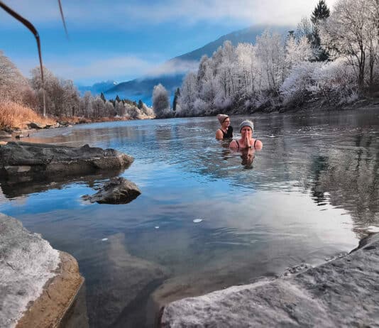 Sie trotzen der Kälte