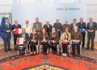 Ehrenamt in Kärnten gewürdigt: Arno Kronhofer und weitere Persönlichkeiten mit Kärntner Lorbeer ausgezeichnet