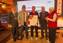 Kärnten-Empfang in Cortina: Auszeichnung für Markus Salcher