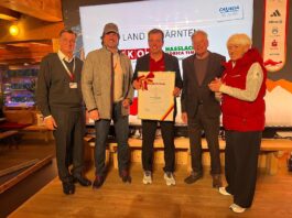 Kärnten-Empfang in Cortina: Auszeichnung für Markus Salcher