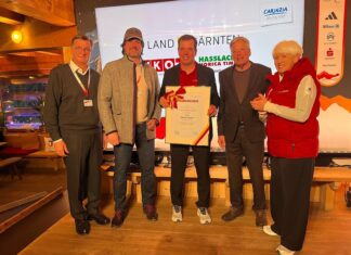 Kärnten-Empfang in Cortina: Auszeichnung für Markus Salcher