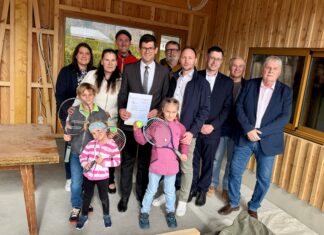 Neuer Außenbereich für den Tennisclub Nötsch