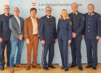 Neue Bestellungen und Auszeichnungen: Festakt in der Landespolizeidirektion