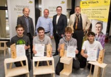 Bezirkslehrlingswettbewerb der Tischler in Villach