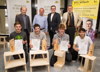 Bezirkslehrlingswettbewerb der Tischler in Villach