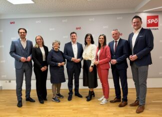 SPÖ Kärnten stellt Team neu auf: Luca Burgstaller wird Klubobmann, Christina Patterer-Burgstaller kehrt in den Landtag zurück