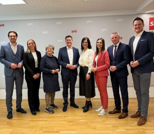 SPÖ Kärnten stellt Team neu auf: Luca Burgstaller wird Klubobmann, Christina Patterer-Burgstaller kehrt in den Landtag zurück