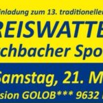 13. Preiswatten des Kirchbacher Sportklubs