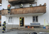 Balkonbrand in Kraschach: Großaufgebot der Feuerwehr verhindert Ausbreitung der Flammen