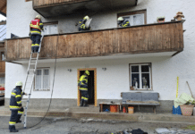 Balkonbrand in Kraschach: Rasches Eingreifen verhindert größeren Schaden