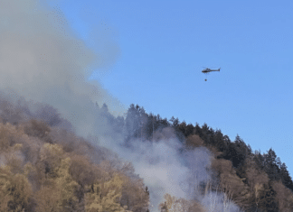 Flammenmeer am Faaker See: Rund 300 Einsatzkräfte bei Löscharbeiten