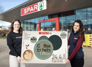 Kaffeegenuss für den guten Zweck: SPAR Coffee to help-Tag 2026 in Kärnten und Osttirol