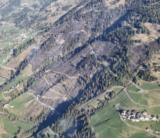 Waldbrand im Lesachtal – erste Spuren zur Brandursache