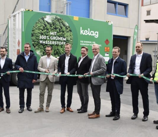 Meilenstein für den klimafreundlichen Regionalverkehr: Kelag eröffnet erste Wasserstoffproduktion