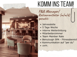 Werde Teil des Falkensteiner Hotel & Spa Carinzia-Teams!
