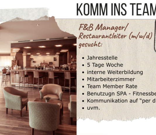 Werde Teil des Falkensteiner Hotel & Spa Carinzia-Teams!
