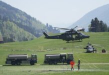 Waldbrand im Lesachtal: Einsatz geht am fünften Tag weiter