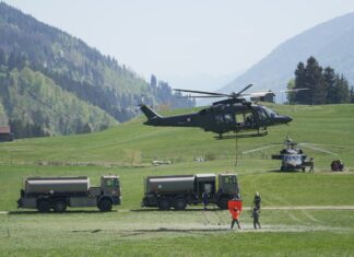 Waldbrand im Lesachtal: Einsatz geht am fünften Tag weiter